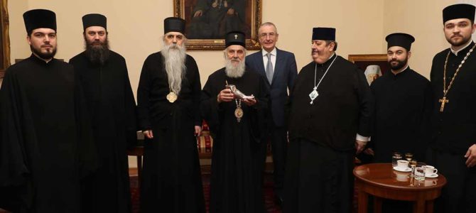 Патријарх српски примио архиепископа Авеља из Пољске