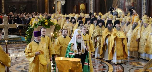 Патријарх Кирил Литургијом у Саборној цркви Христа Спаситеља обележио 9. годишњицу патријарашке службе
