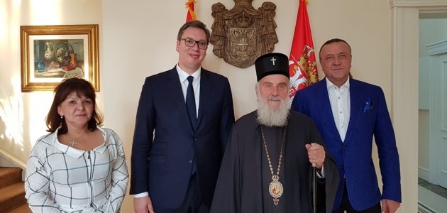 Састанак председника Вучића и Патријарха српског Иринеја
