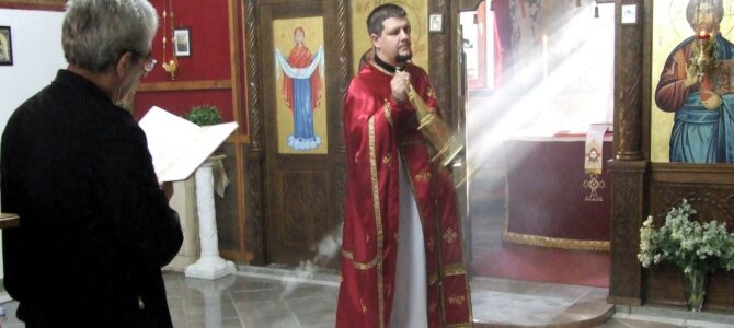 Света Литургија у Петроварадину поводом Усековања главе Светог Јована Крститеља