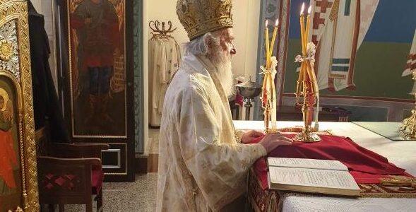 Његова Светост Патријарх српски богослужио у манастиру Ваведење