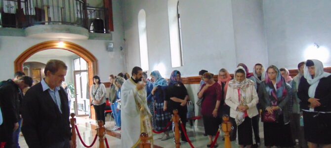 Празник Успења Пресвете Богородице у цркви Светог Јована Шангајског у Батајници