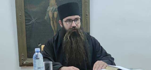 Настојатељ манастира Раковац, јеромонах Евгеније, одржао предавање у Шиду
