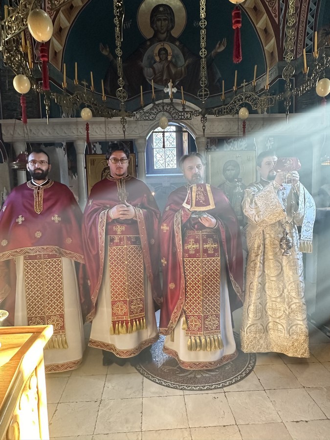 Ктиторска слава у манастиру Старо Хопово