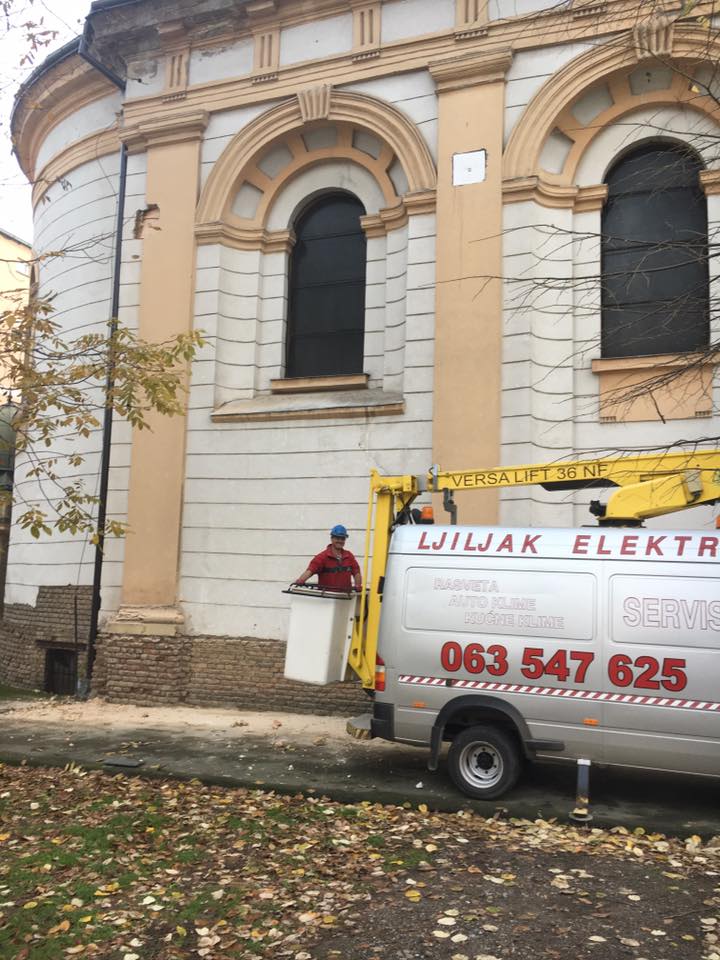 Настављају се радови на Грчкој цркви у Руми