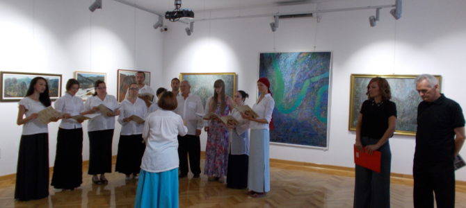 Отворена изложба слика и цртежа Радована Кузмановића у Сремској Митровици