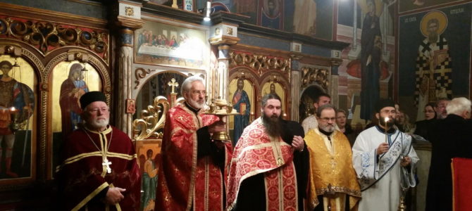 Празнично Бденије уочи Митровдана у манастиру Велика Ремета