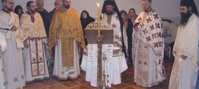 Литургијско сабрање у Манастиру Раковац
