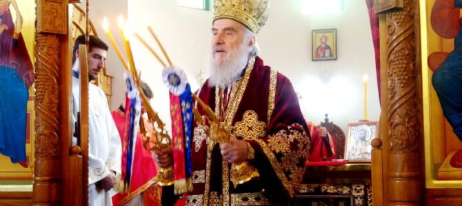 Патријарх српски г. Иринеј богослужио у Котежу