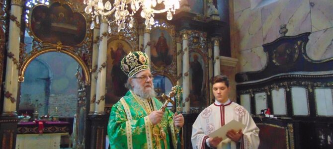 Света архијерејска Литургија у Недељу Православља у Добановцима