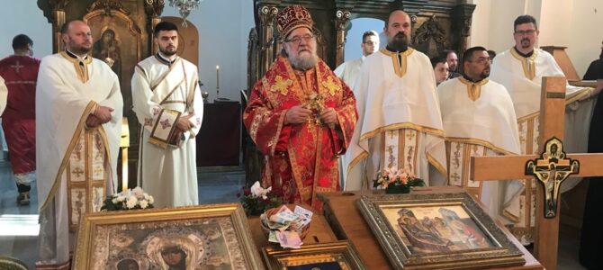 Епископ сремски г. Василије освештао обновљену цркву Светог Јована Претече у Петровчићу