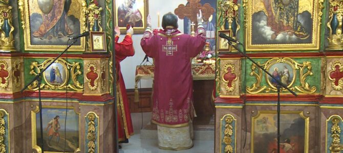 Беседа Епископа Стефана у храму Светог оца Николаја у Земуну