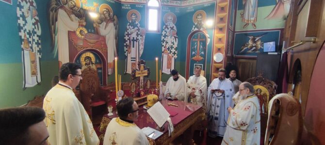 Света архијерејска Литургија у Новој Пазови