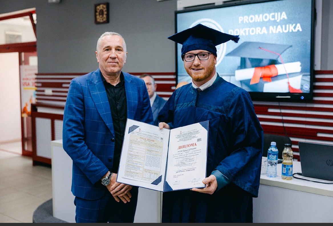 Протонамесник др Ђорђе Б. Санчанин промовисан у доктора наука – правне науке Протонамесник др Ђорђе Б. Санчанин промовисан у доктора наука – правне науке